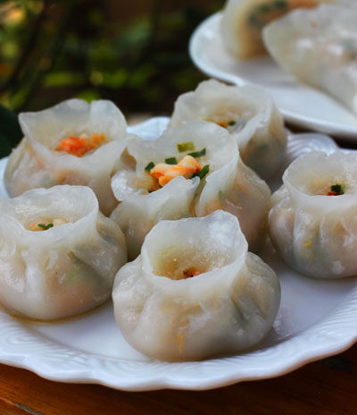 三鲜水晶虾饺