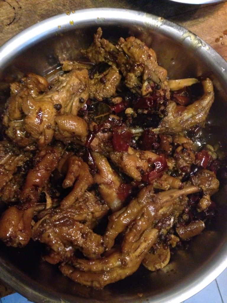 麻辣鸡爪+鸡翅