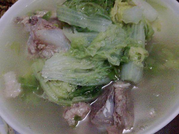 白菜骨头汤