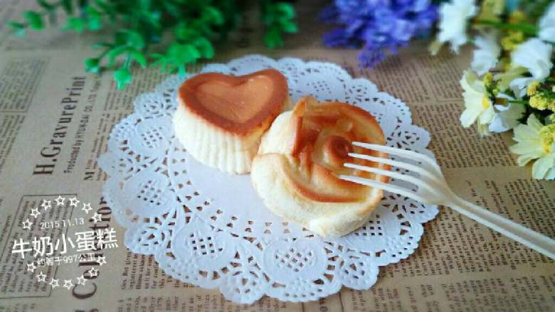 ≈牛奶小蛋糕≈