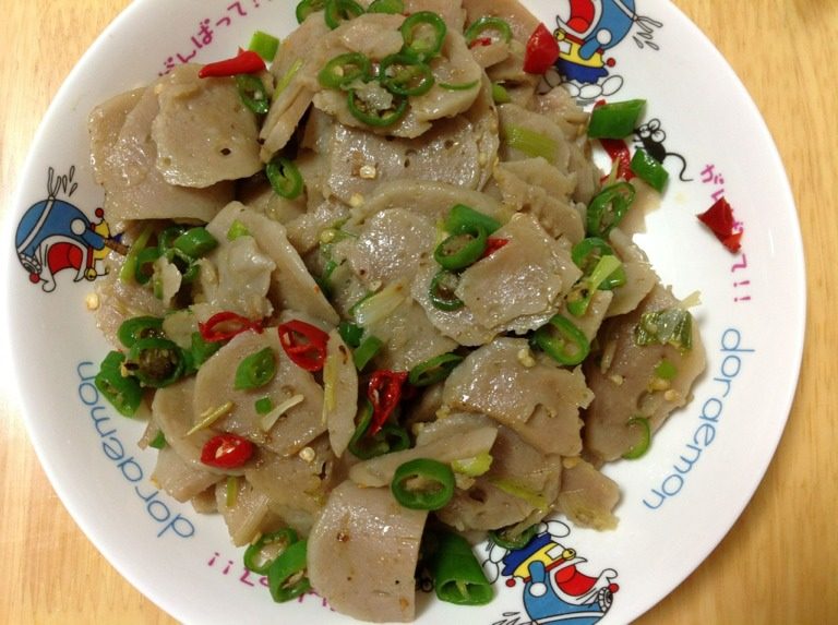爆炒肉丸片
