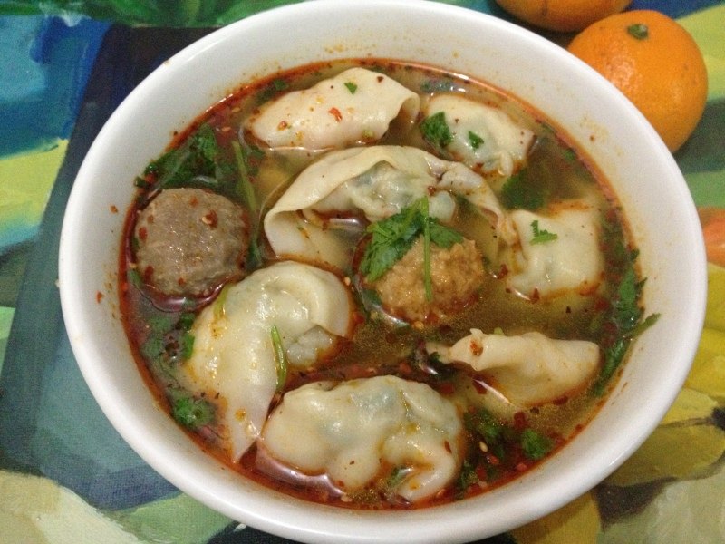 麻辣馄饨