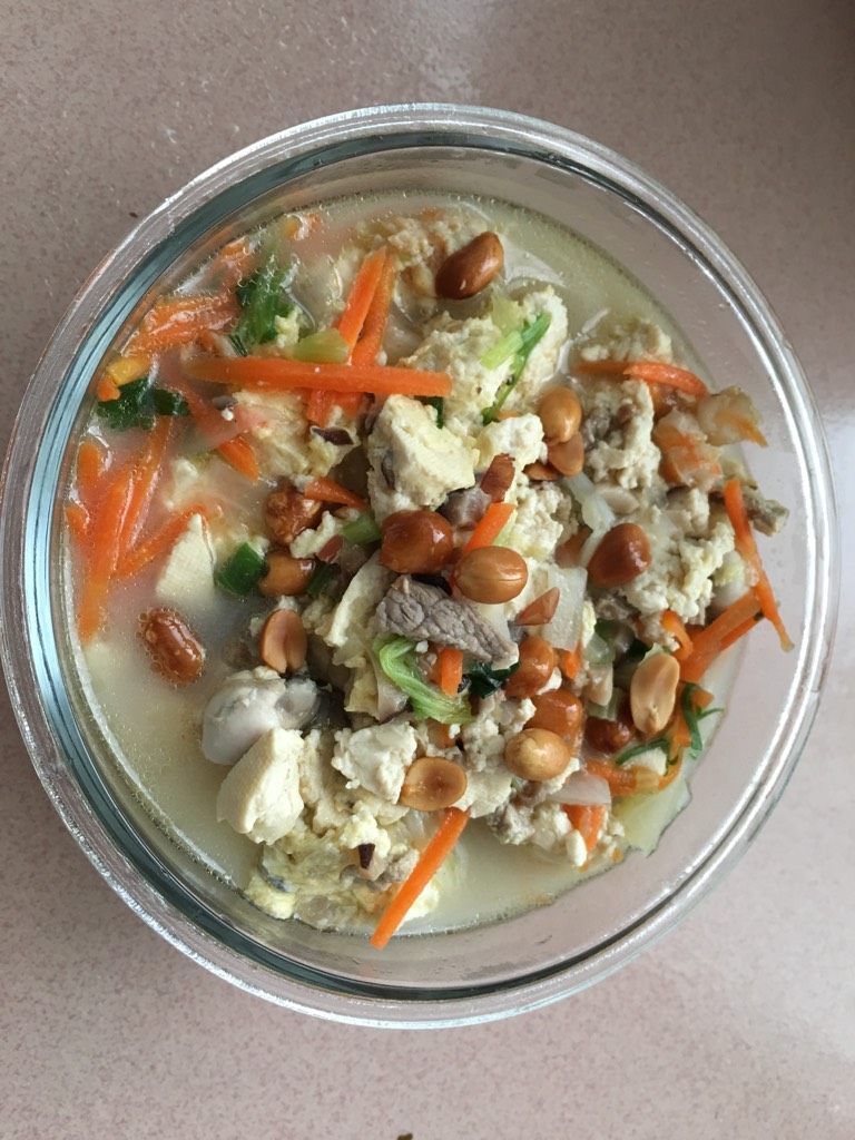 兴化焖豆腐,便当