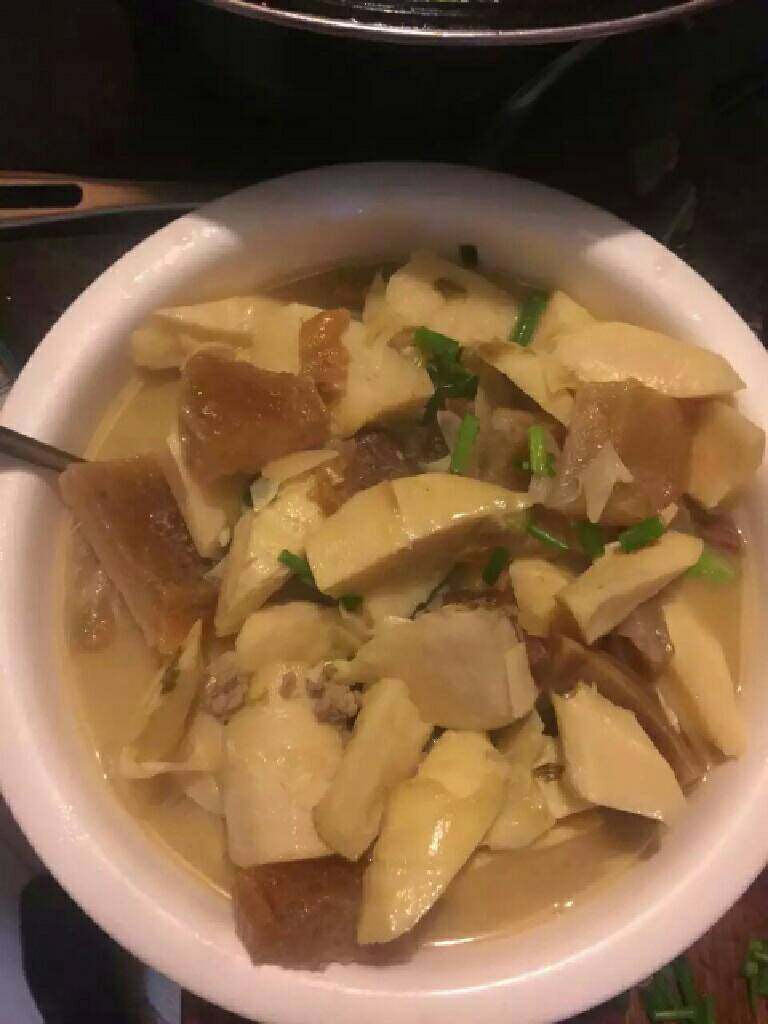 仙居咸肉烧冬笋