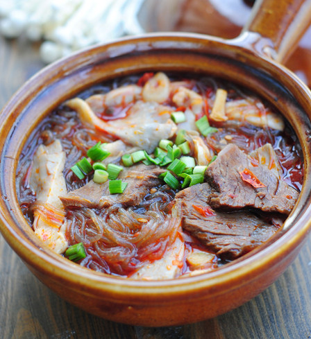 牛肉粉丝煲