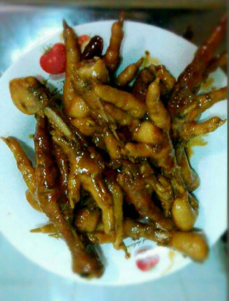 压力锅酱油焖鸡爪