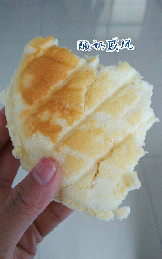 ≈酸奶戚风≈,冷却之后即可脱模