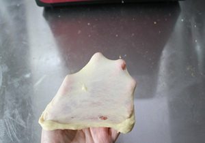 肉桂卷,揉至扩展阶段,开始发酵