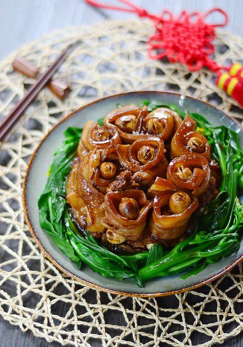 莲蓬扣肉