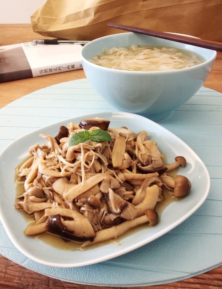 蚝油烩杂菌