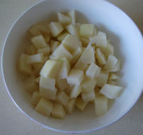 鲑鱼杂烩汤 ,<a style='color:red;display:inline-block;' href='/shicai/ 23'>土豆</a>去皮切小丁