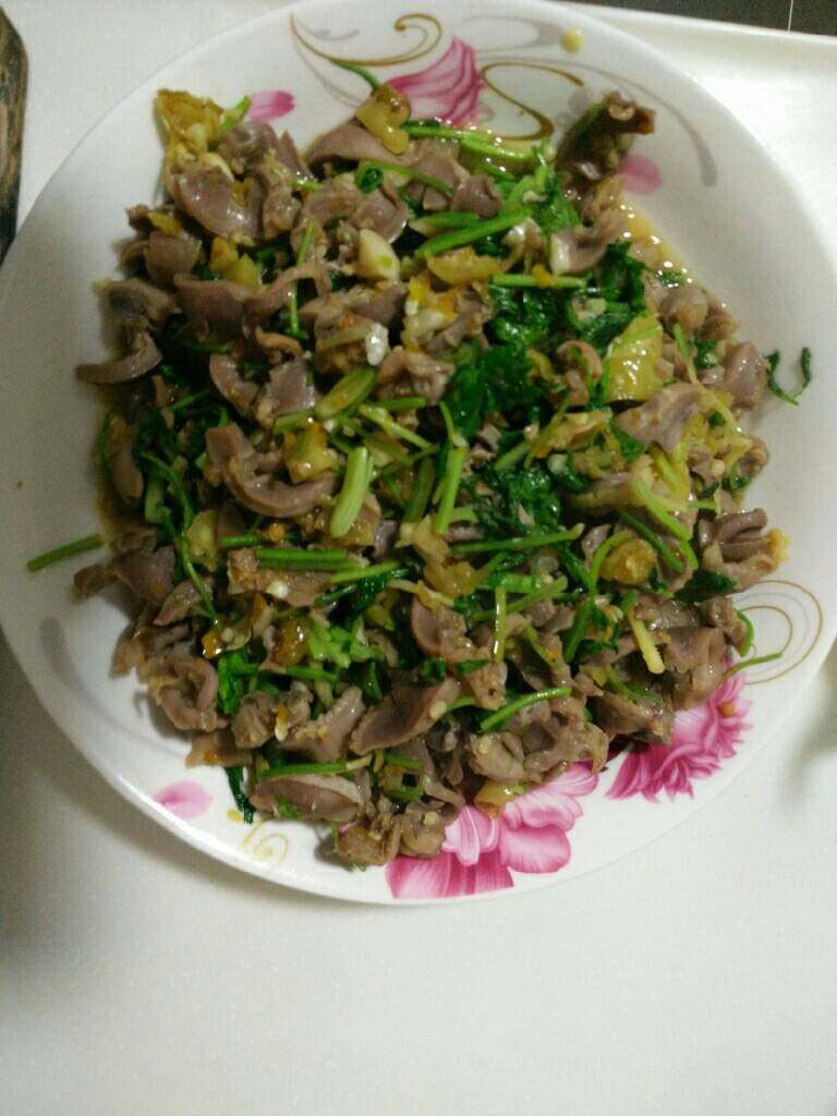 酸辣鸡杂