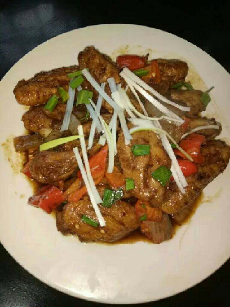洋葱烧鸡翅