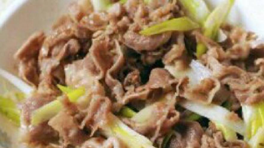 葱爆羊肉
