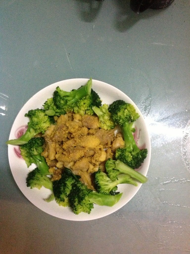 花菜鸡肉片