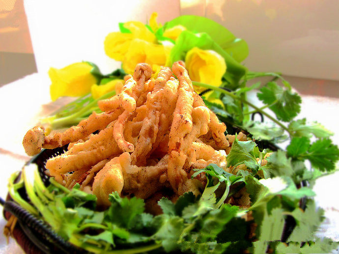 椒盐茶树菇