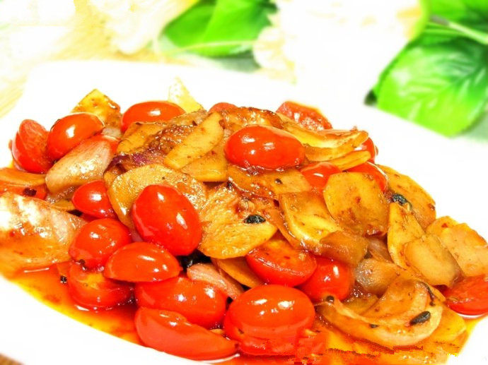 西红柿烩土豆洋葱