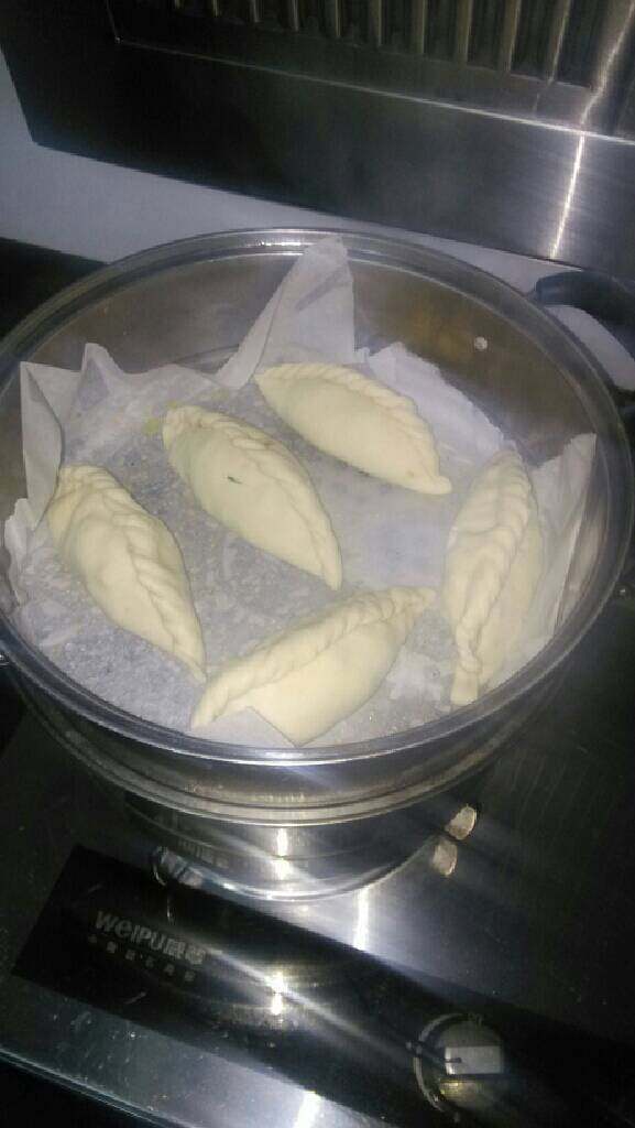 麦芥仔,上锅蒸15分钟