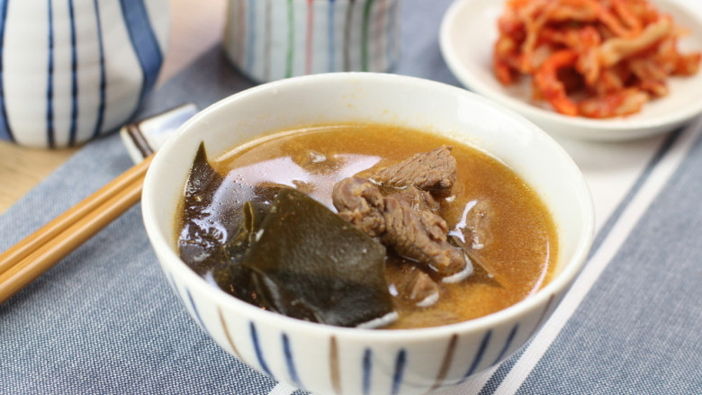 长寿牛肉海带汤