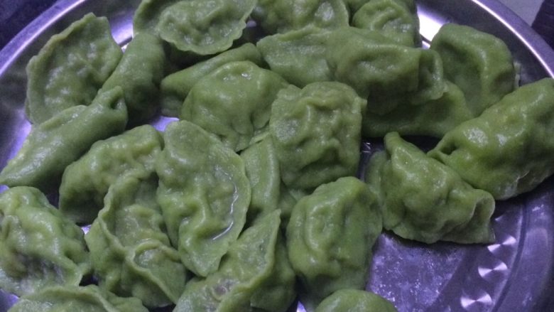 翡翠三鲜饺子
