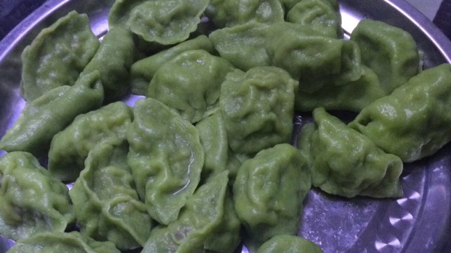 翡翠三鲜饺子