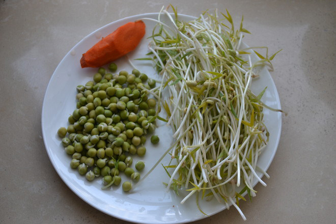 自发豆芽,备好食材