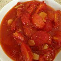 番茄炒蛋,起锅。