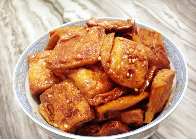 苏州蜜汁豆干 