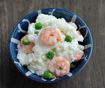 鲜奶炒虾仁