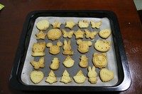 黄油动物饼干,出炉,晾凉即可。