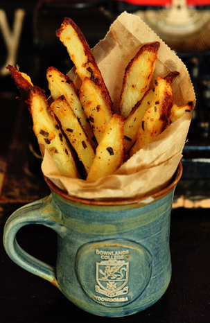 健康薯条/Homemade oven baked fries