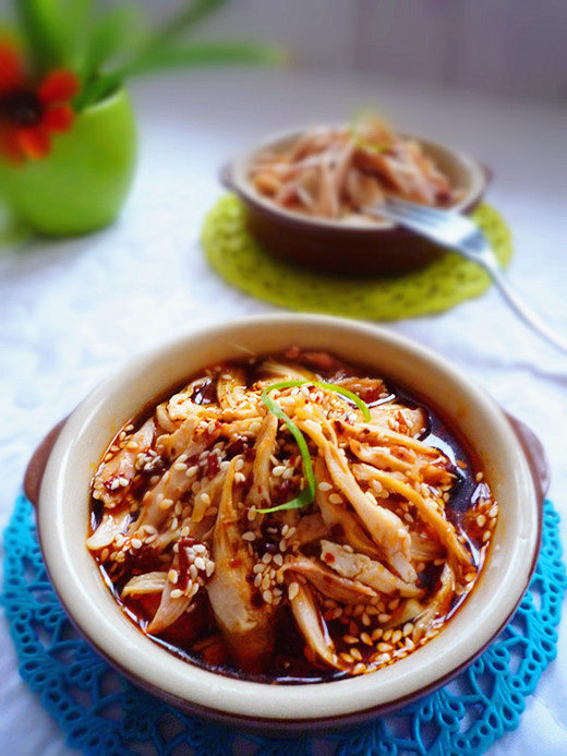 棒棒鸡丝