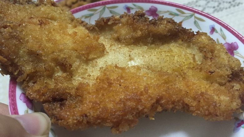 秘制大鸡排,如图炸好后的鸡排