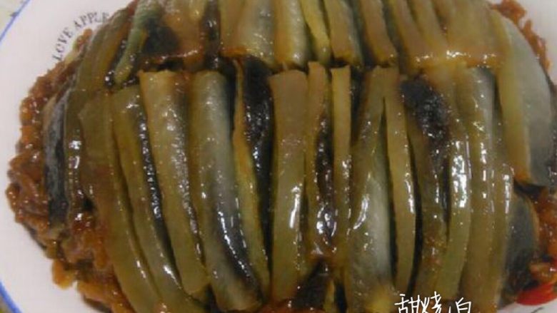 甜烧白(蒸糯米饭)