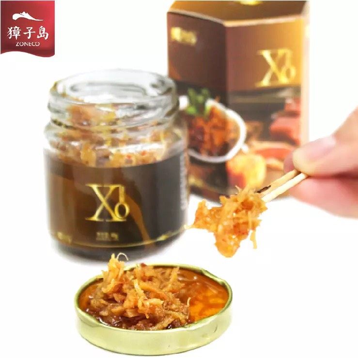 XO酱鲜虾蛋羹,獐子岛天猫旗舰店有售～XO酱均匀撒在蛋羹上