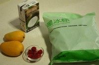 杨枝甘露星冰粽,准备材料!