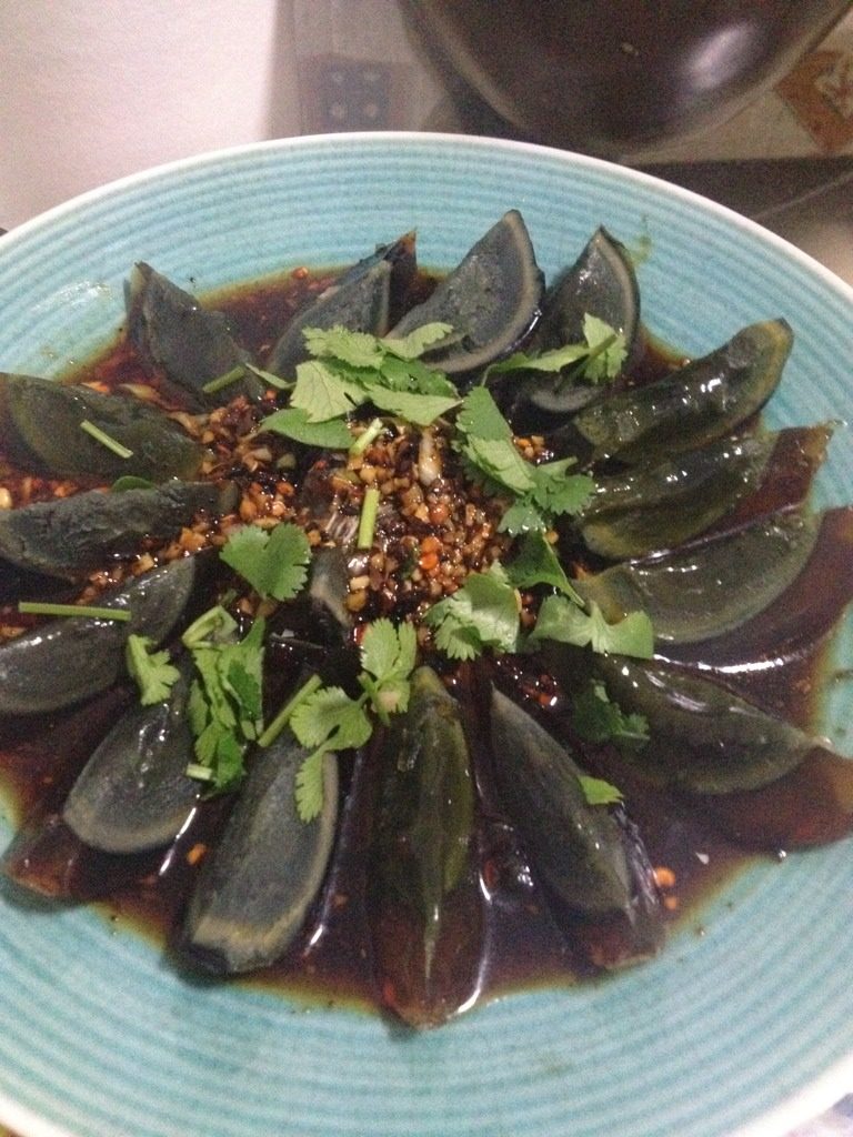 姜汁皮蛋（辣味）