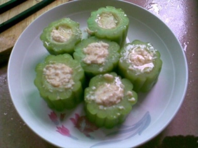 DIY苦瓜酿肉
