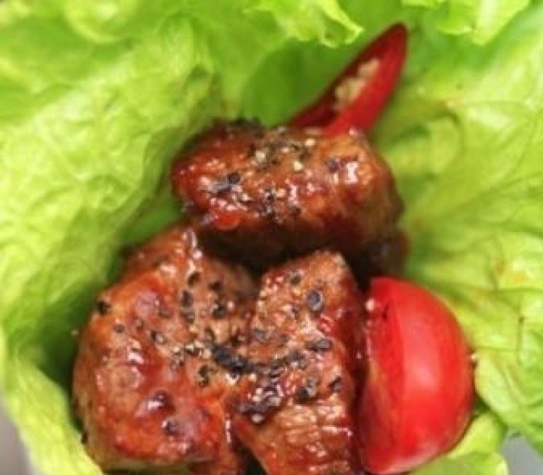 黑胡椒牛肉粒