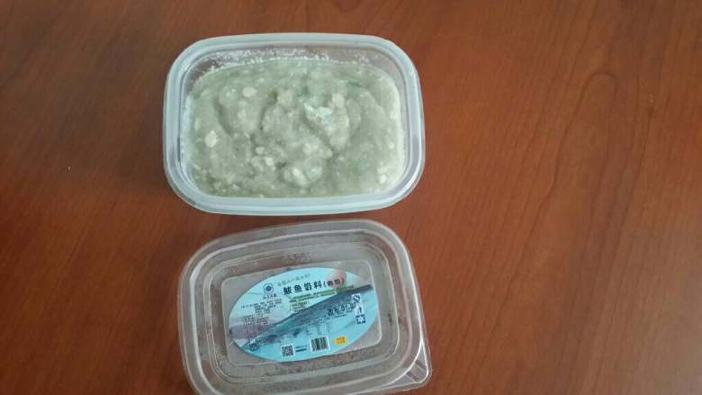 鲅鱼水饺,石岛渔港鲅鱼水饺馅料，自然解冻30分钟。