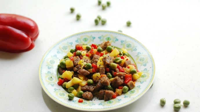 缤纷牛肉粒