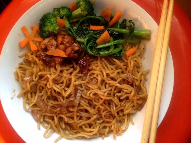 照烧鸡肉面