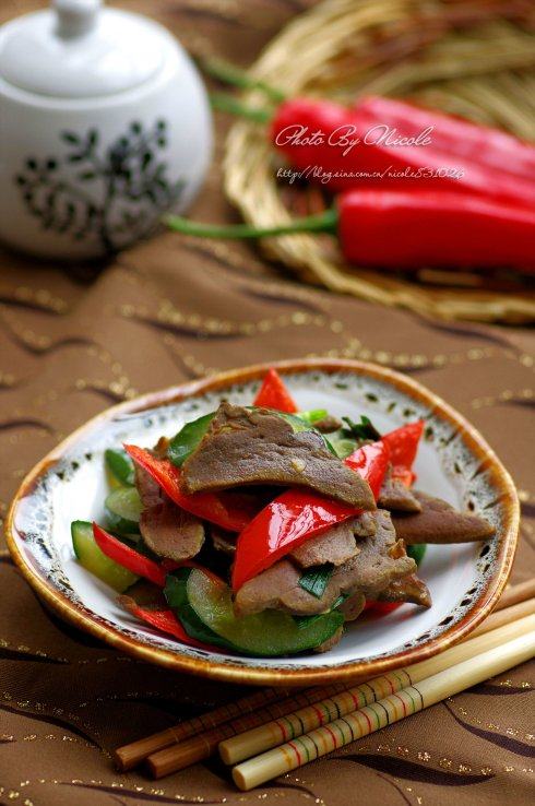 小炒腊猪肝 