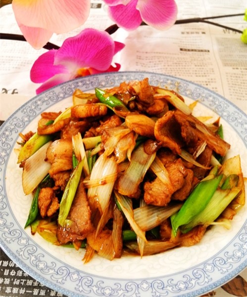葱爆肉
