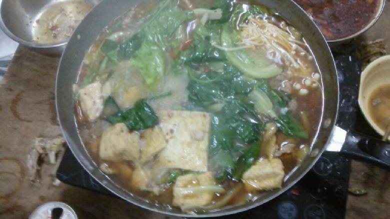 自制冬季健康养生火锅