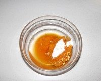 榛·芒果慕斯,慕斯粉和水一起拌均匀
