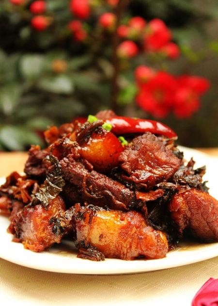 干菜焖肉