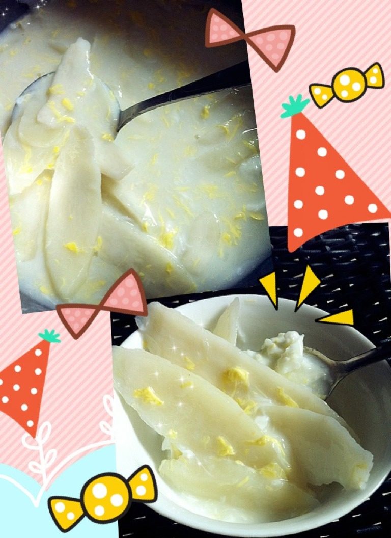 姜薯椰子糖水