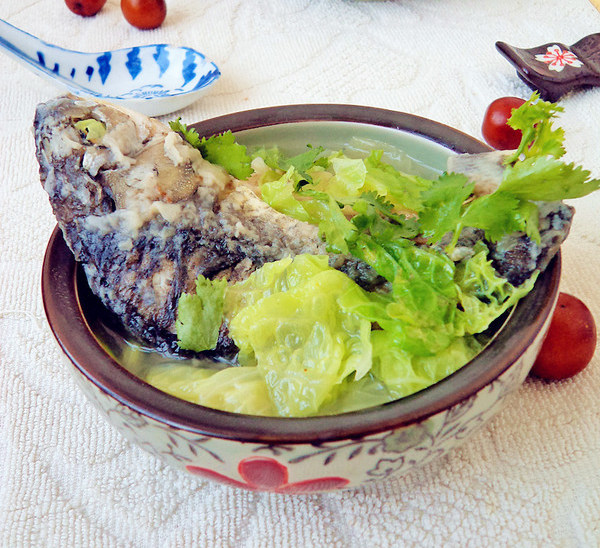 白菜鲫鱼汤