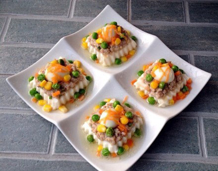翡翠蒸豆腐